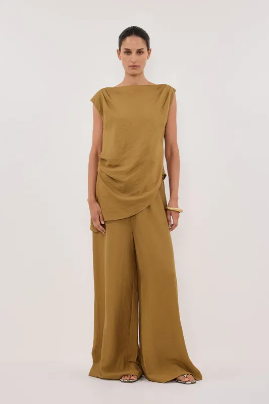 SHYLA FERN WIDE LEG PANT sold by Dissh