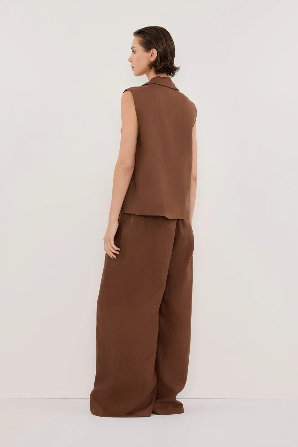 HOLDEN FONDANT LINEN PANT sold by Dissh product image thumbnail 4