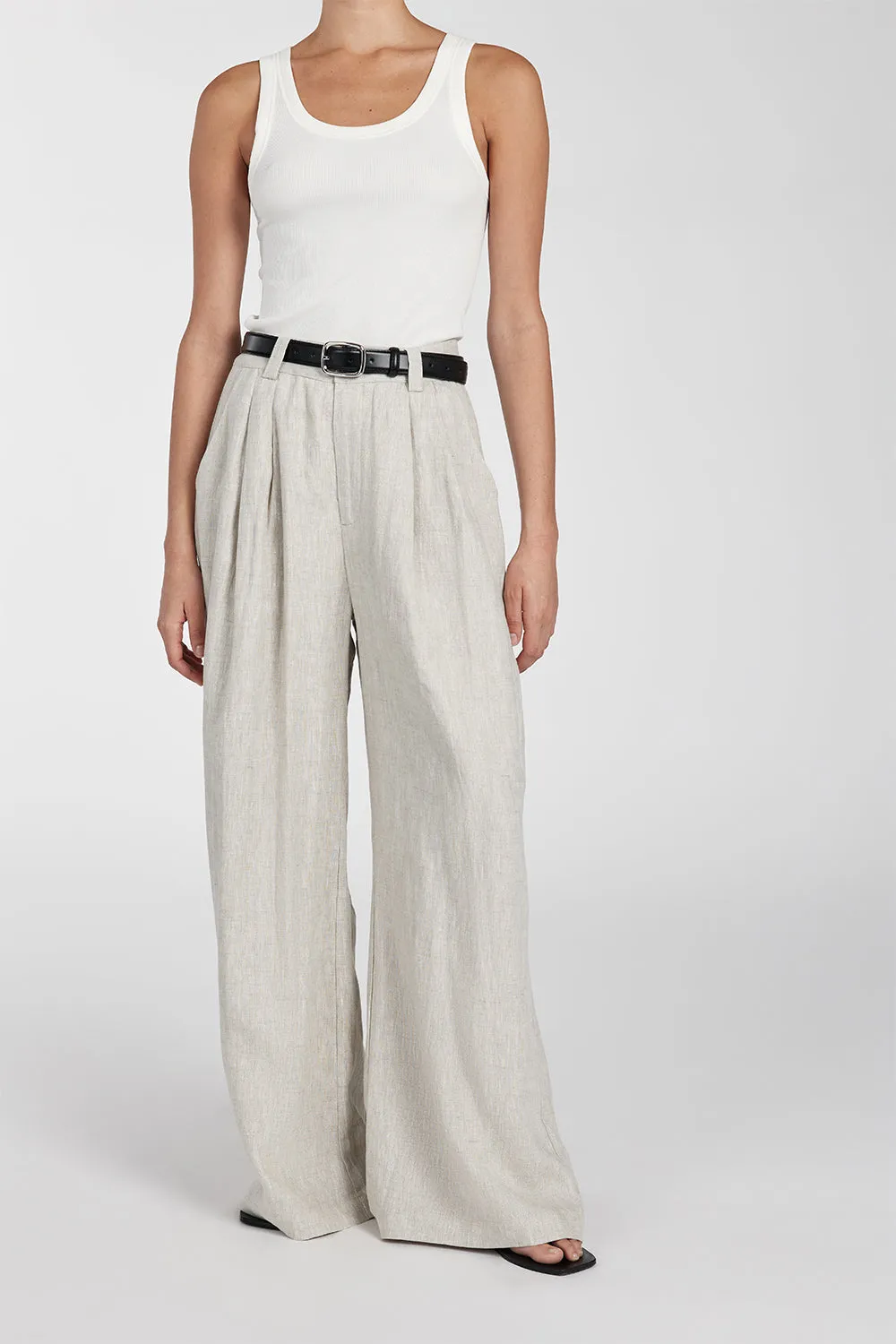 HOLDEN NATURAL LINEN PANT sold by Dissh product image thumbnail 2
