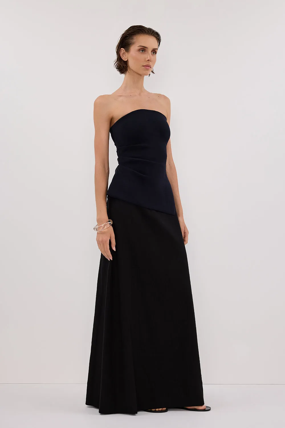 BRAX BLACK MIDI SKIRT sold by Dissh product image thumbnail 3