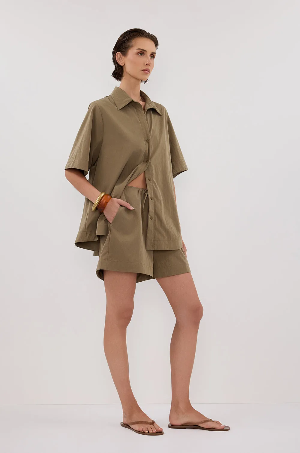 AMARA MOSS MODAL BLEND SHORT sold by Dissh product image thumbnail 3