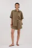 AMARA MOSS MODAL BLEND SHORT sold by Dissh