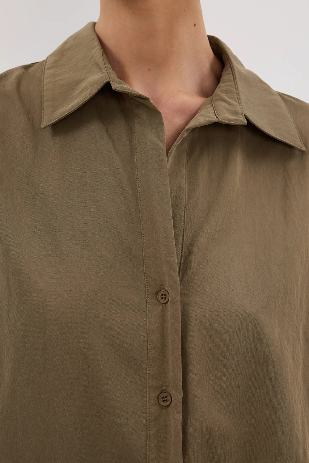 AMARA MOSS MODAL BLEND SHIRT sold by Dissh product image thumbnail 5