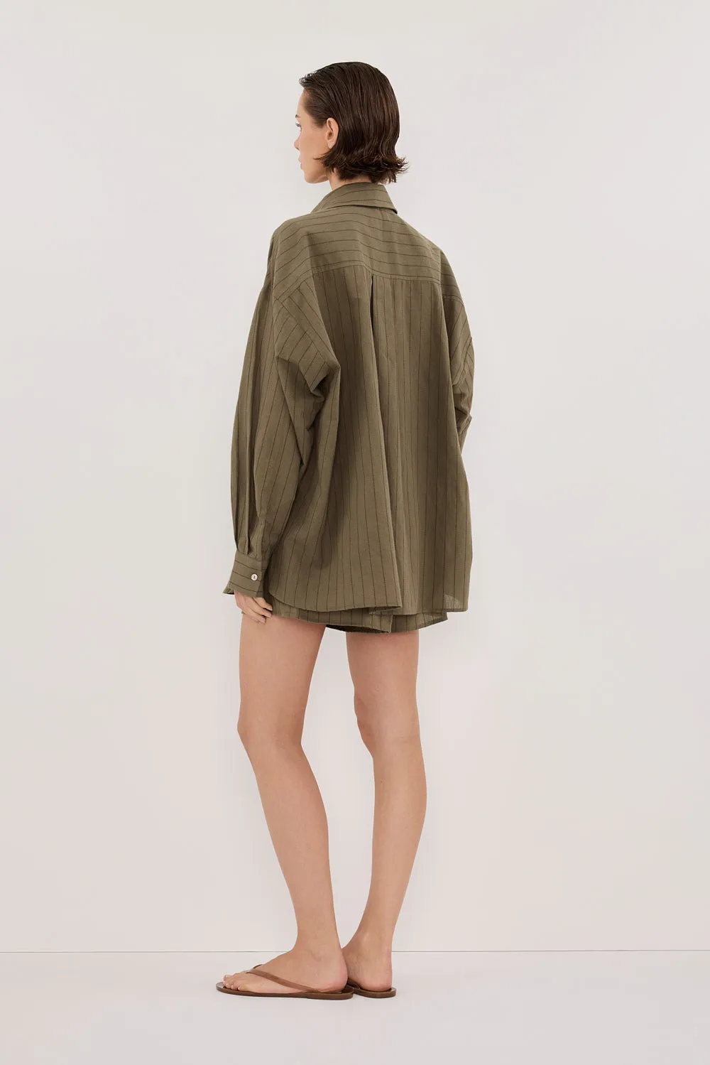 OLLIE MOSS STRIPE SHIRT sold by Dissh product image thumbnail 4