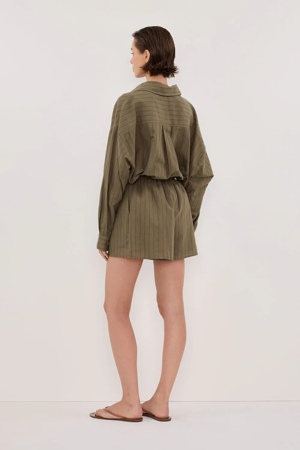 OLLIE MOSS STRIPE SHORT sold by Dissh product image thumbnail 4