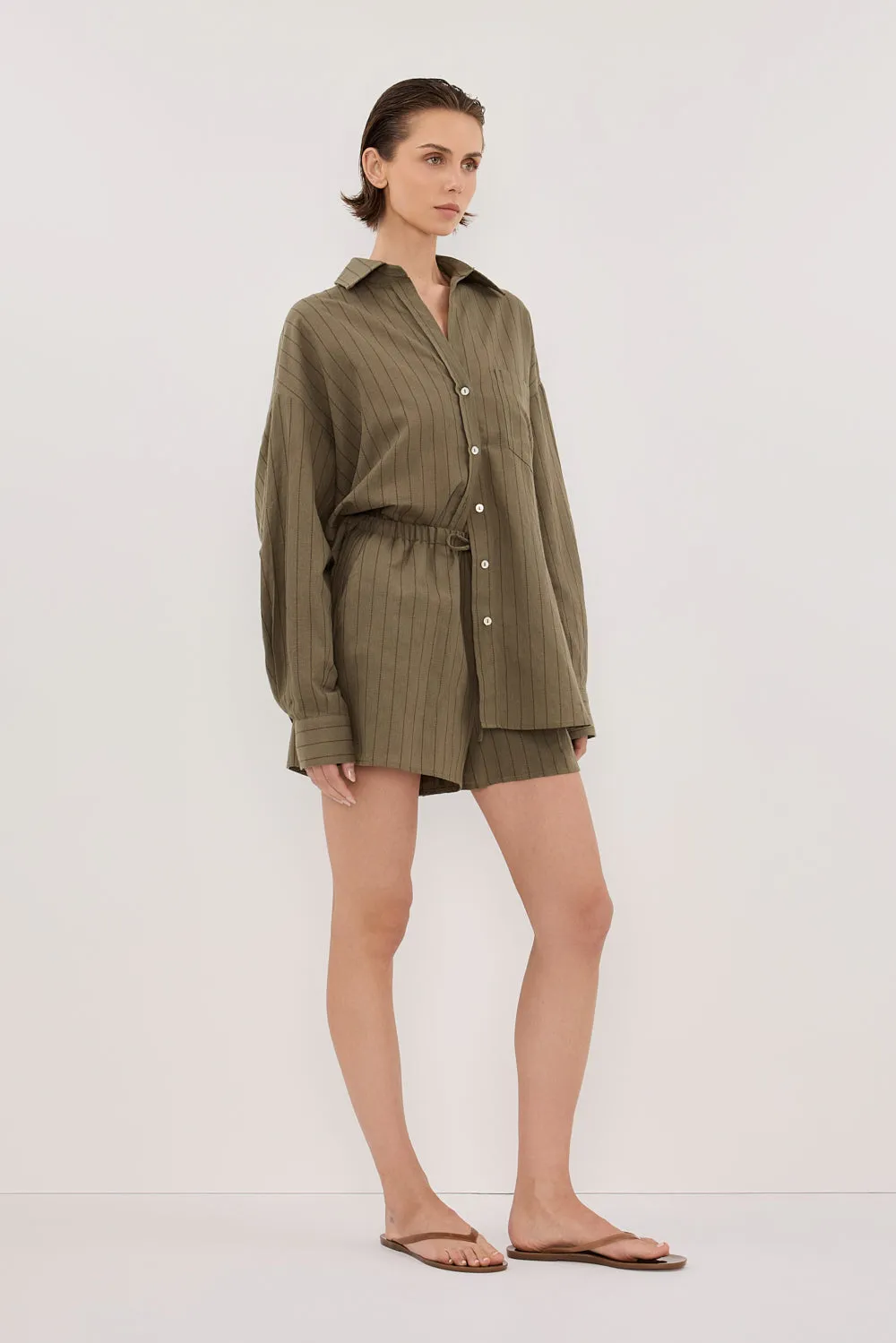 OLLIE MOSS STRIPE SHORT sold by Dissh product image thumbnail 3