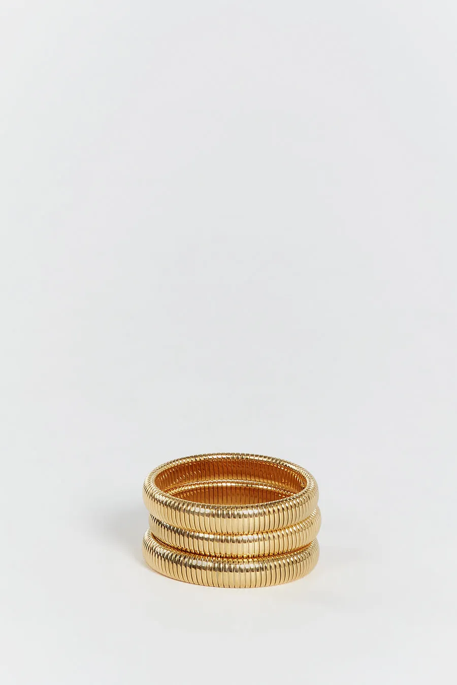LUV AJ FLEX CHAIN BRACELETS GOLD sold by Dissh