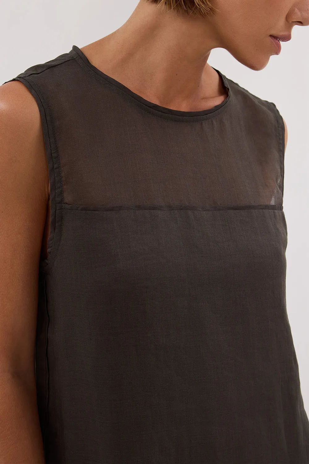 KAI PETROL RAMIE SHELL MIDI DRESS sold by Dissh product image thumbnail 5