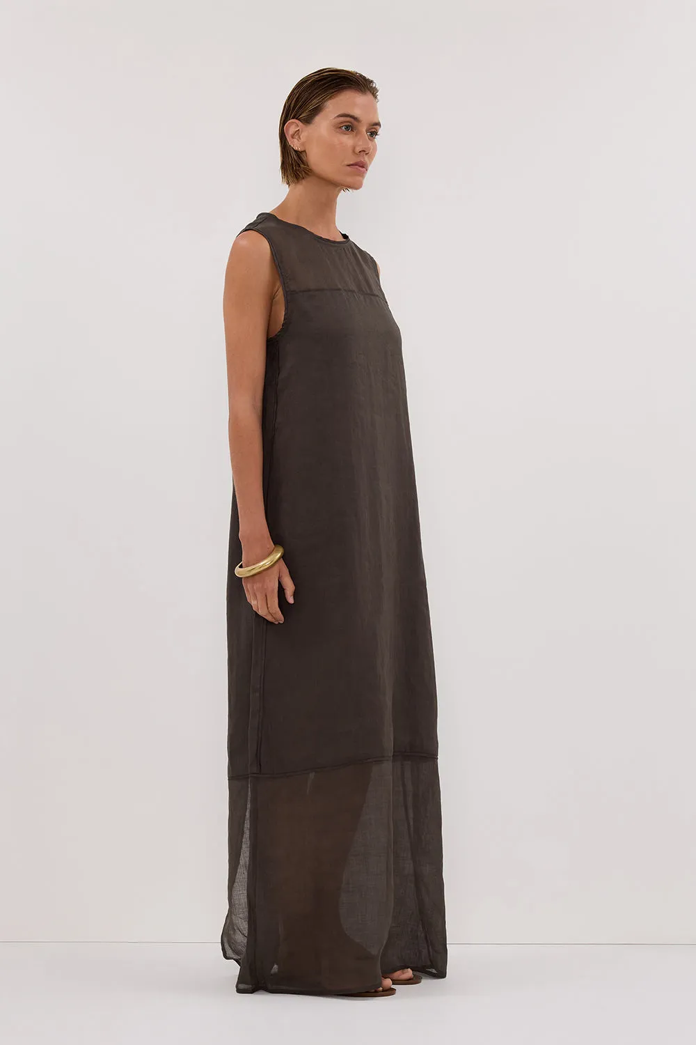 KAI PETROL RAMIE SHELL MIDI DRESS sold by Dissh product image thumbnail 3