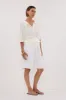 ELI CREAM POLO KNIT TOP sold by Dissh