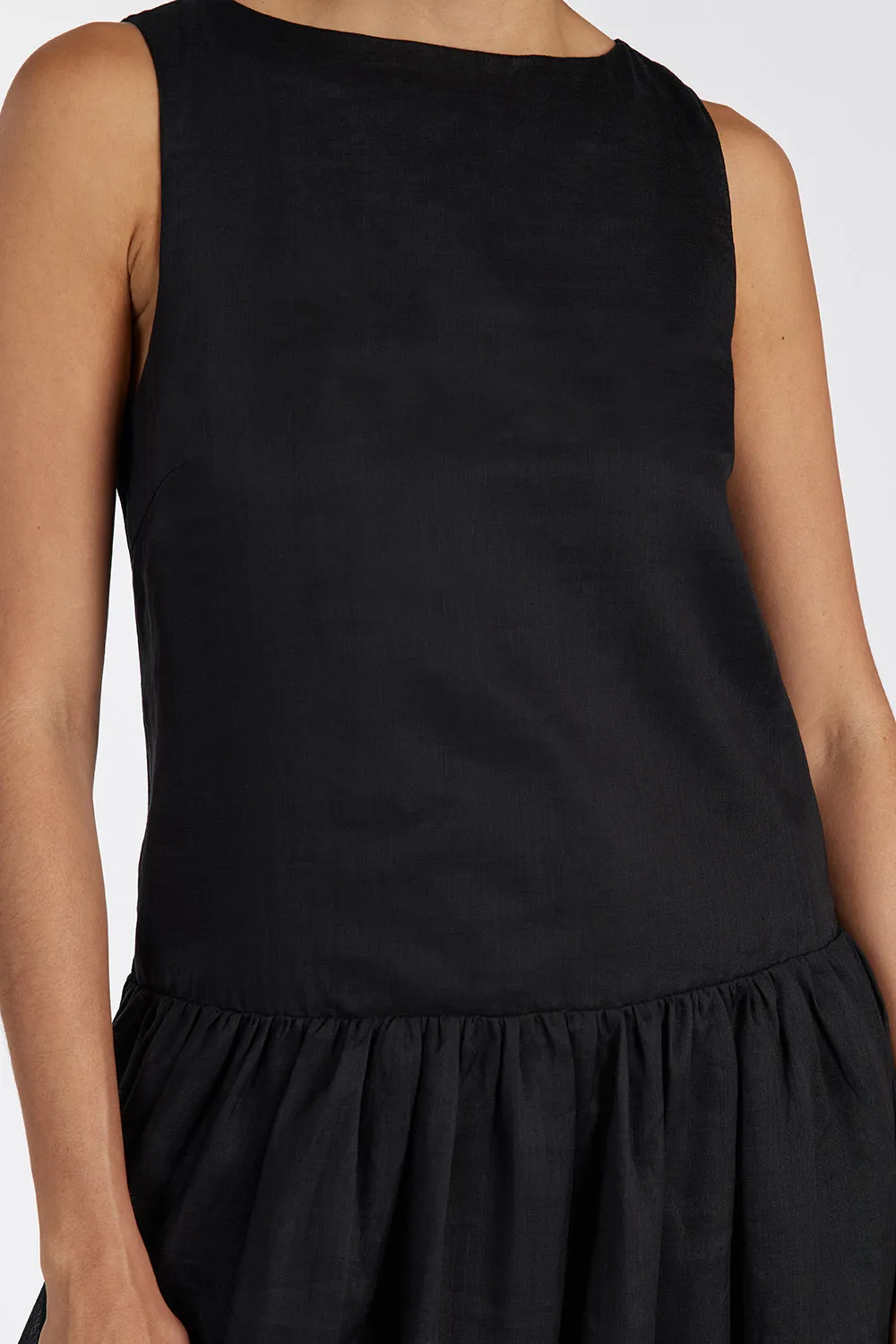 JACQUES BLACK RAMIE MIDI DRESS sold by Dissh product image thumbnail 5