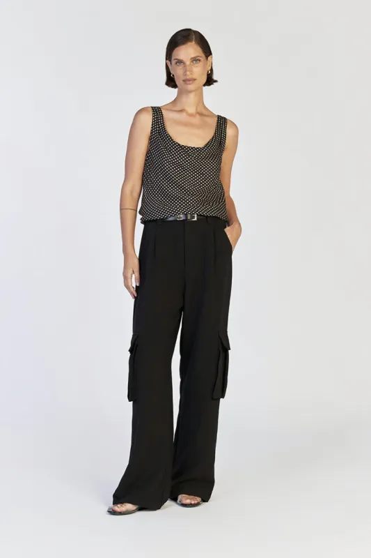 HUDSON COWL NECK TOP sold by Dissh