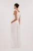 CARMEL WHITE RAMIE PANT sold by Dissh