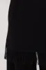 ARIA BLACK FRINGED KNIT PANT sold by Dissh