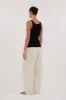TROY BLACK KNIT TANK sold by Dissh