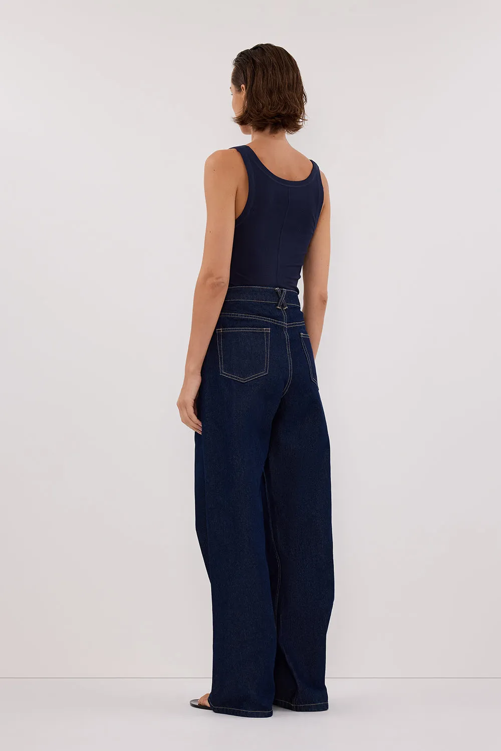 LEE NAVY KNIT TANK sold by Dissh product image thumbnail 4