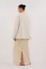 EDEN PLASTER OVERSIZED BOXY BLAZER sold by Dissh