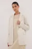 EDEN PLASTER OVERSIZED BOXY BLAZER sold by Dissh