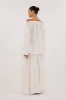SHANIYA CREAM MARLE BOHO SKIRT sold by Dissh