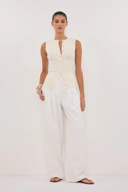 JASMINE PLASTER KNIT TOP sold by Dissh