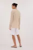 LEN NATURAL LONG SLEEVE KNIT TOP sold by Dissh