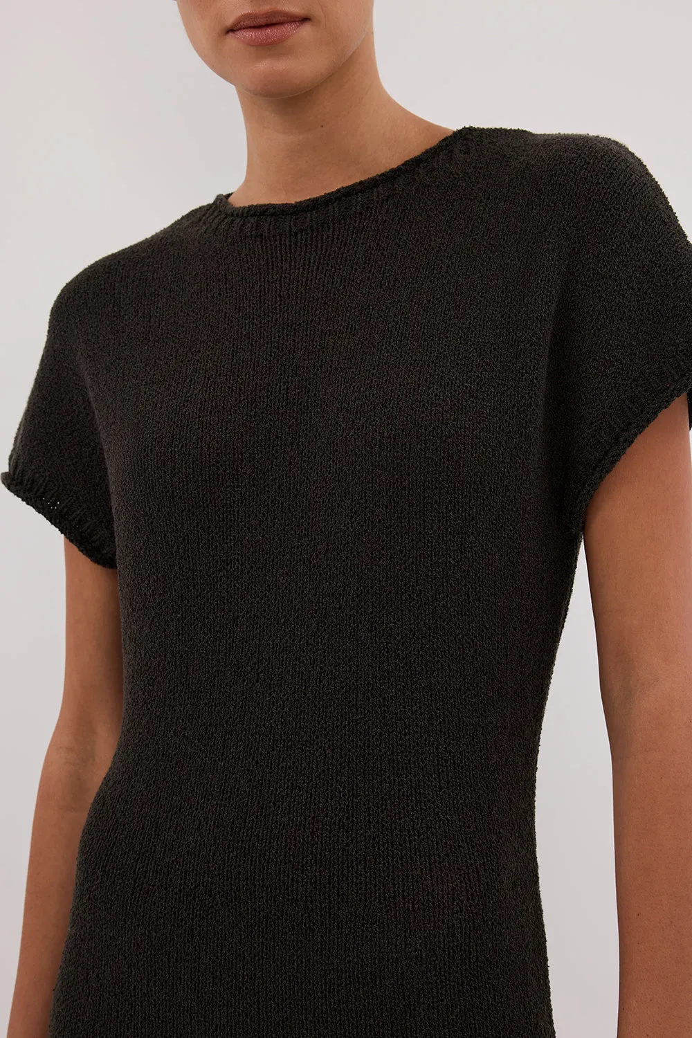 ERIN PETROL KNIT MAXI DRESS sold by Dissh product image thumbnail 5