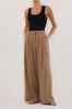 CELINA TAN PANT sold by Dissh