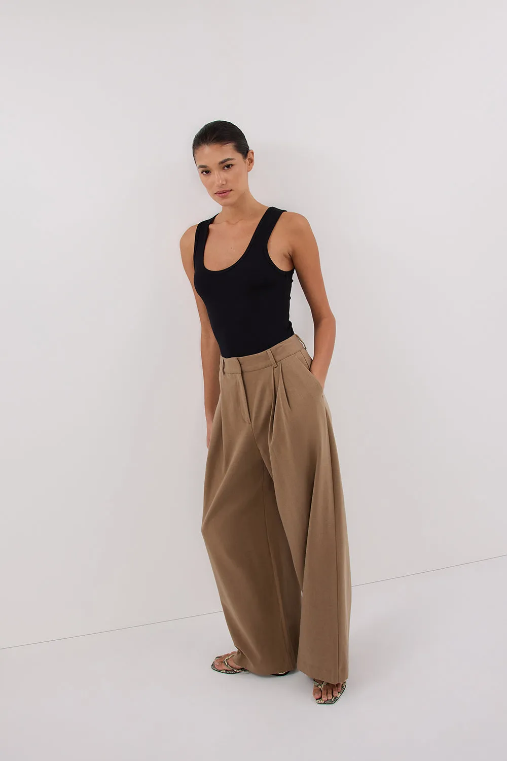 CELINA TAN PANT sold by Dissh product image thumbnail 3