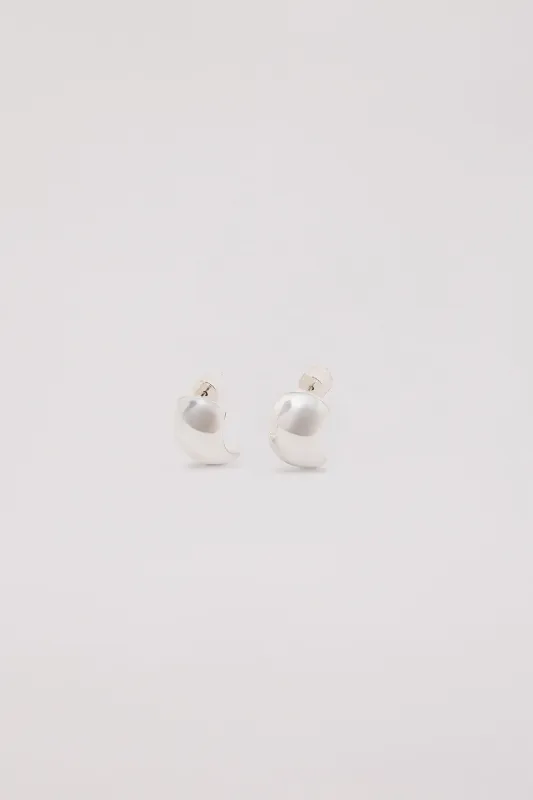HEAVEN MAYHEM KY EARRING SILVER sold by Dissh