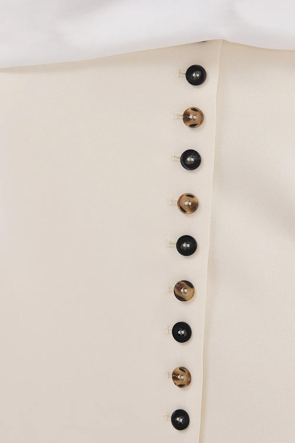 DEMI CREAM TAILORED SKORT sold by Dissh product image thumbnail 5