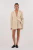 FRANKIE OAT OVERSIZED TWEED BOYFRIEND BLAZER sold by Dissh