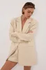 FRANKIE OAT OVERSIZED TWEED BOYFRIEND BLAZER sold by Dissh