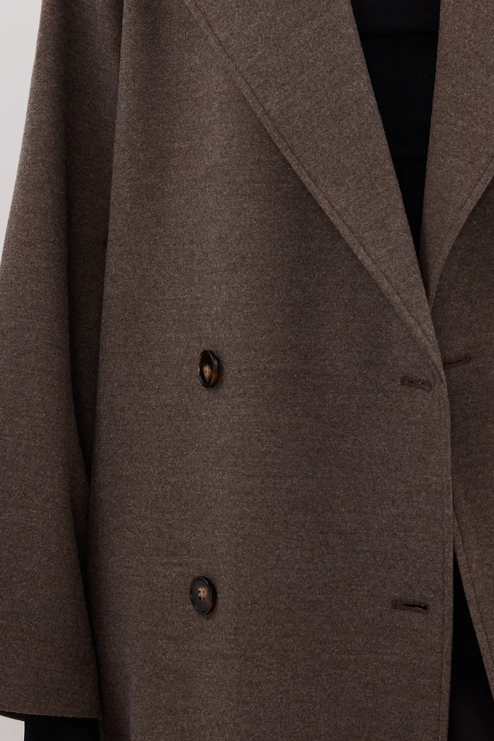 YORK COFFEE OVERSIZED WOOL BLEND COAT sold by Dissh product image thumbnail 5