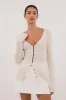 BLAIR NATURAL LONG SLEEVE KNIT TOP sold by Dissh