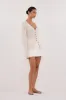 BLAIR NATURAL LONG SLEEVE KNIT TOP sold by Dissh