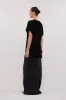 JADE BLACK SLEEVELESS KNIT TOP sold by Dissh