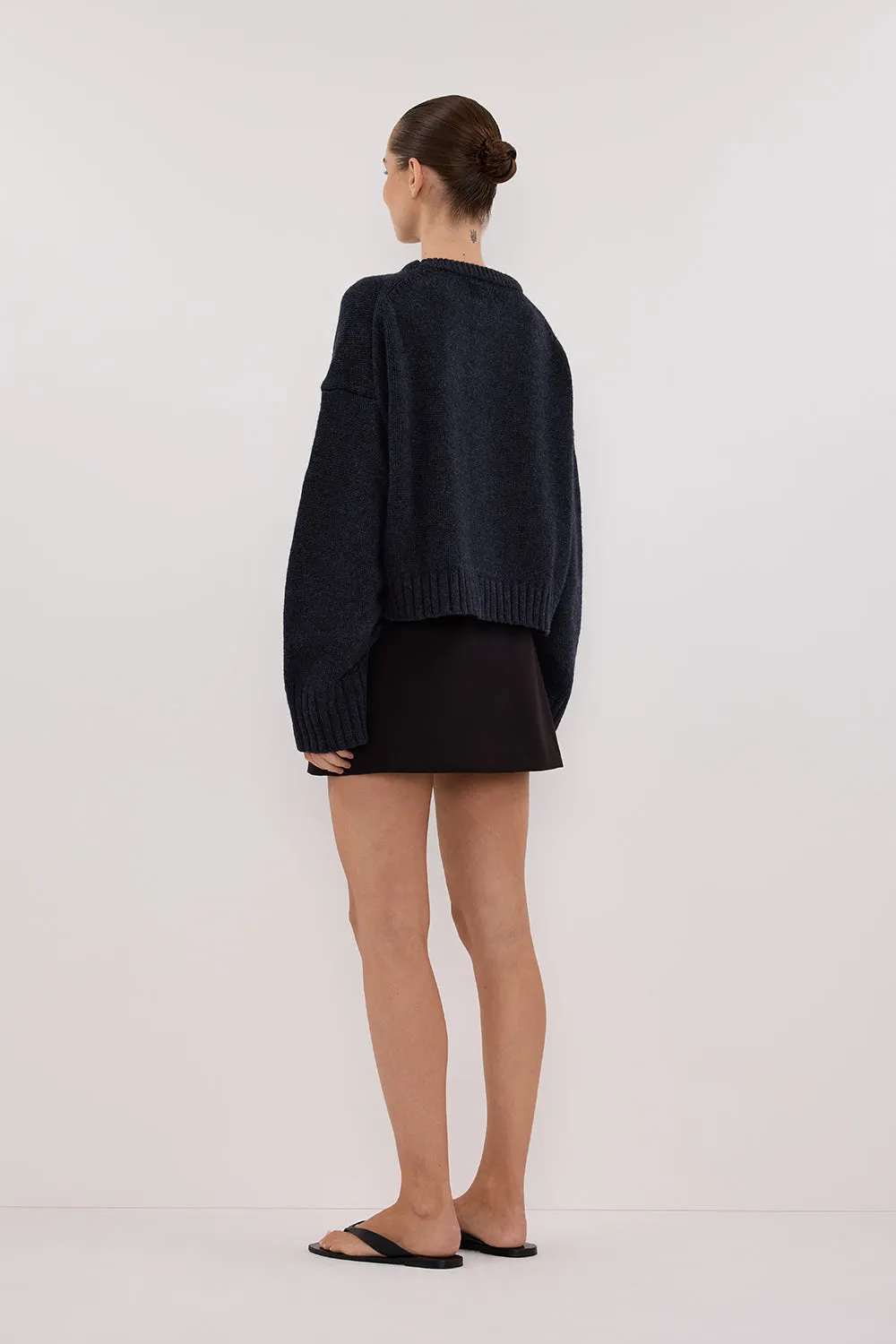 AMY INK CREW NECK KNIT JUMPER sold by Dissh product image thumbnail 5