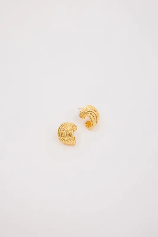 AMBER SCEATS KONA EARRING GOLD sold by Dissh