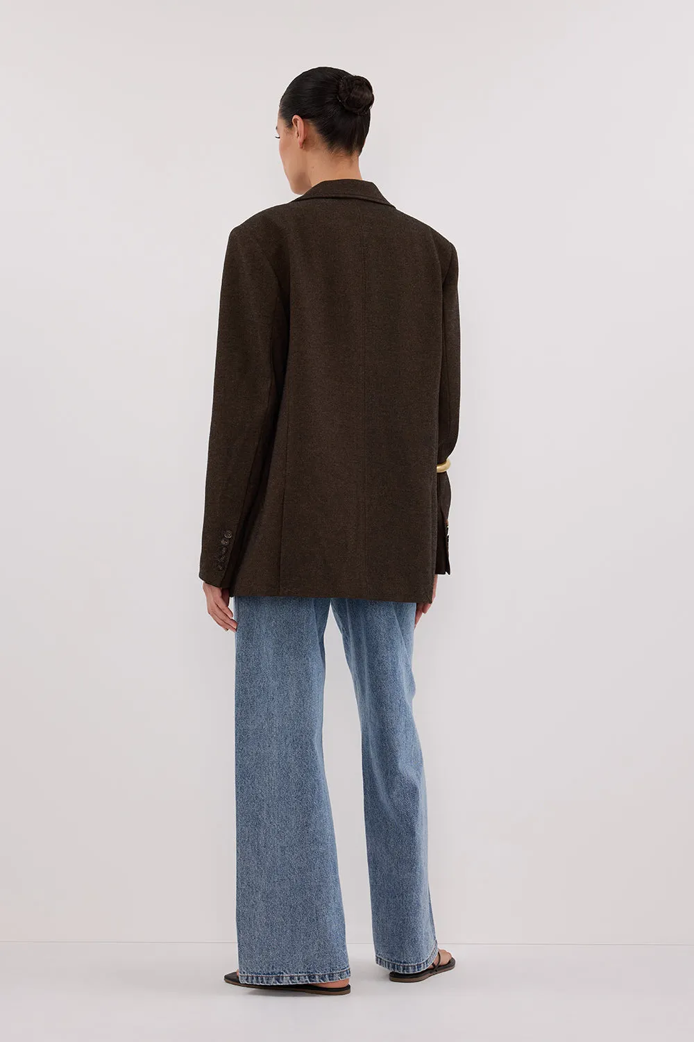 CHARLIE CHOC WOOL BLEND BLAZER sold by Dissh product image thumbnail 5