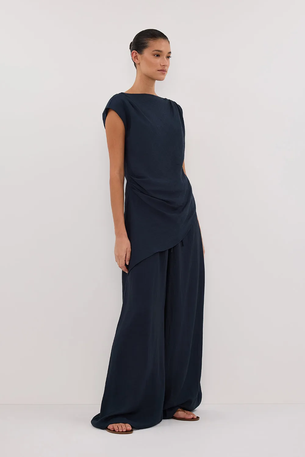 SHYLA SLATE WIDE LEG PANT sold by Dissh product image thumbnail 3