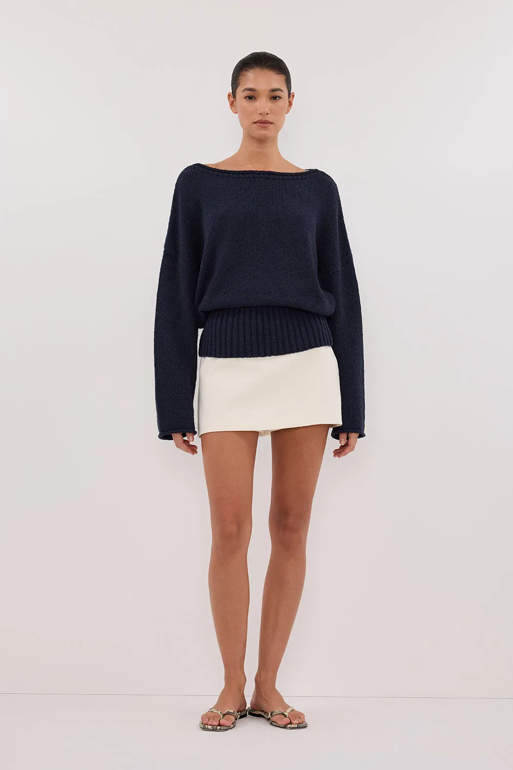 JULES INK LONG SLEEVE KNIT TOP sold by Dissh product image thumbnail 2