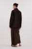 OAKLAND CHOC OVERSIZED FAUX SUEDE JACKET sold by Dissh