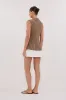 VERO TAN KNIT TOP sold by Dissh