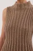 VERO TAN KNIT TOP sold by Dissh