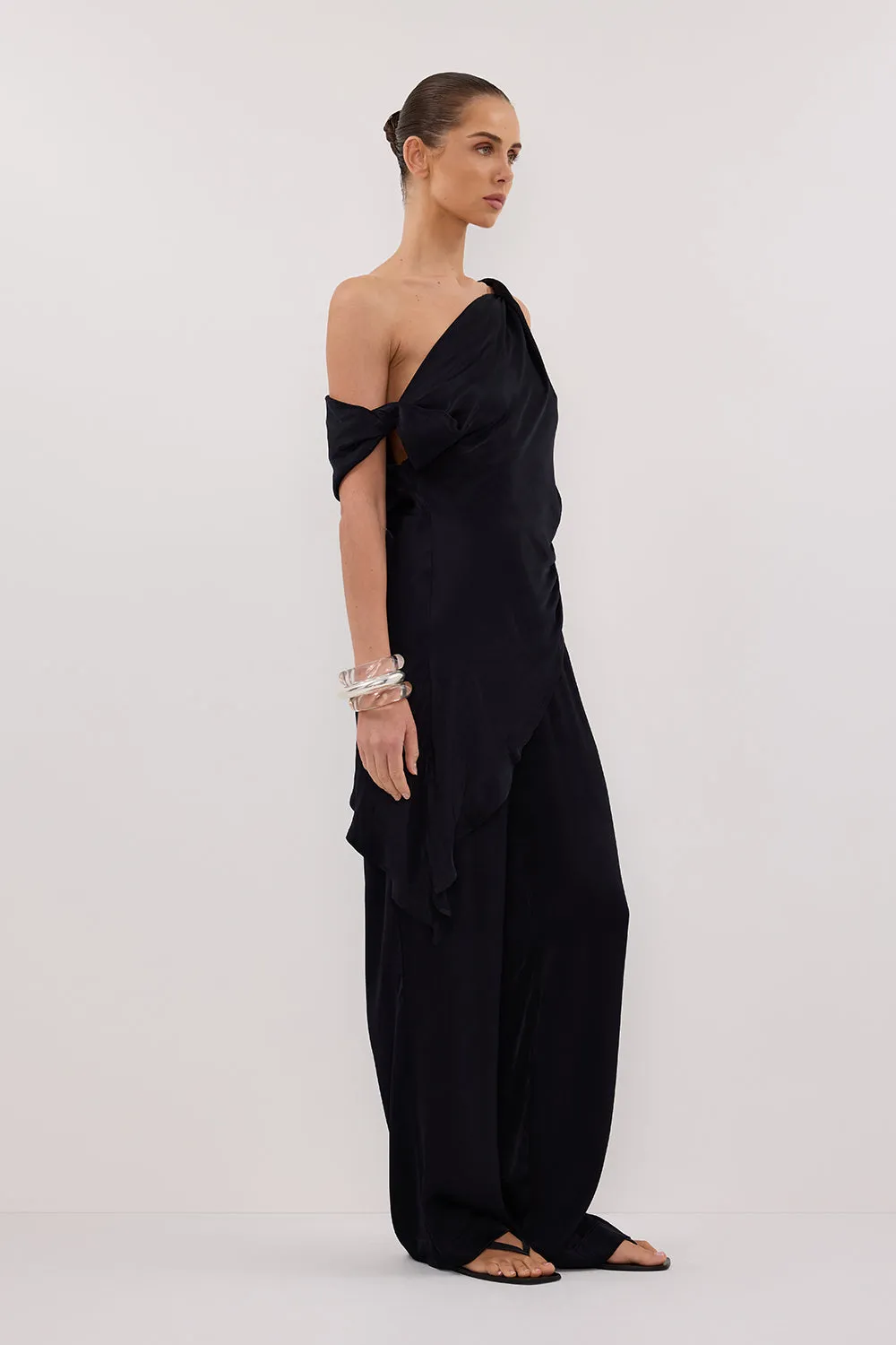 MONICA INK SATIN PANT sold by Dissh product image thumbnail 3