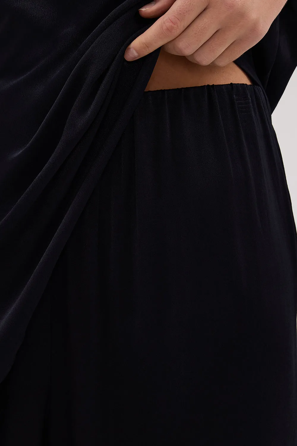 MONICA INK SATIN PANT sold by Dissh product image thumbnail 5