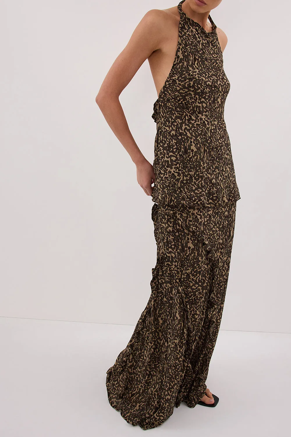 MARVILLA CHOC MIDI SKIRT sold by Dissh product image thumbnail 2