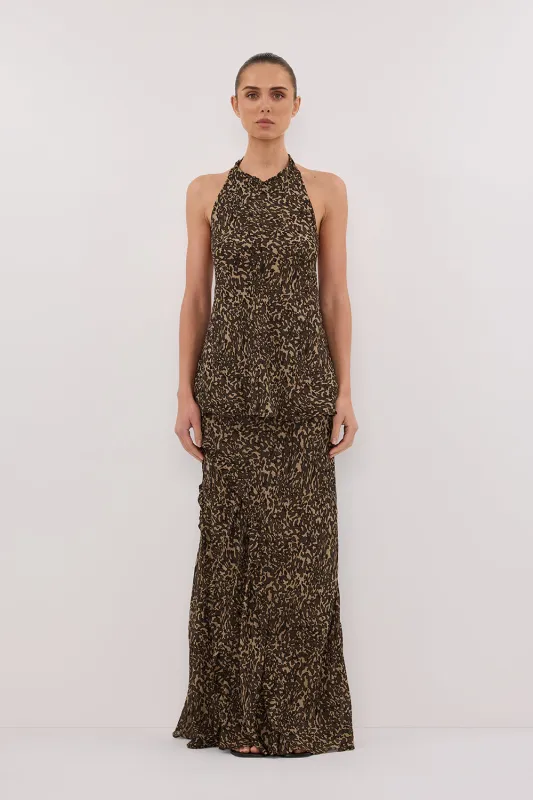 MARVILLA CHOC MIDI SKIRT sold by Dissh