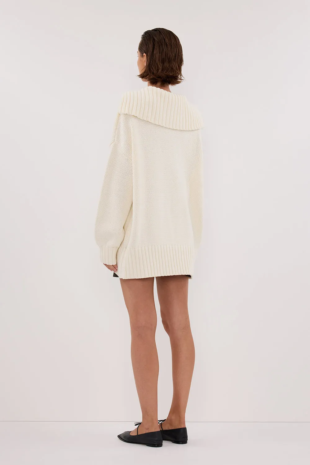 FRANKIE OFF WHITE SAILOR JUMPER sold by Dissh product image thumbnail 4