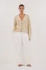 HUGO CLAY KNIT CARDIGAN sold by Dissh